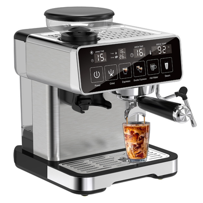 Anbolife 20 Bar Espresso Kaffeemaschine mit Milchfunktion