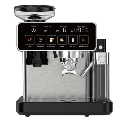 Anbolife 20 Bar Espresso Kaffeemaschine mit Milchfunktion