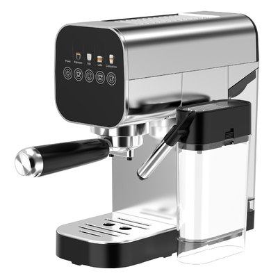 Anbolife BC5383 20 Bar halbautomatischer Espresso-Kaffeemaschine mit Milchbehälter