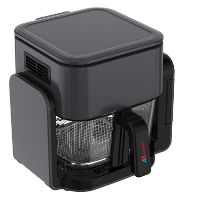 Anbolife 4L Digital Air Fryer mit 1,3L Grillpan 1500W