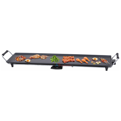 Anbolife 1800W elektrischer Teppanyaki Grill mit nicht klebender Oberfläche