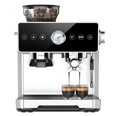 Anbo New Full Function Espresso Coffee Machines 20bar Powerful Pressure Pump Latte Cappuccino Digital Control Coffee Machine