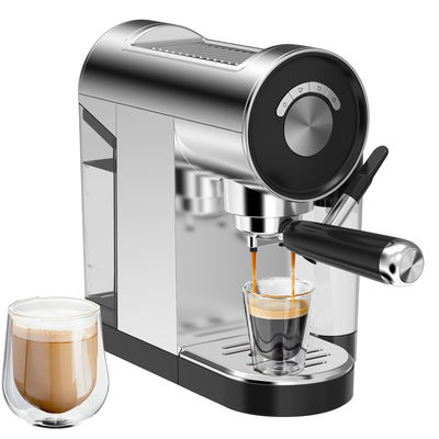 Anbolife Hot Selling 20 Bar Semi-Automatic Coffee Machine for Espresso Coffee Maker with Milk tank for Household Use