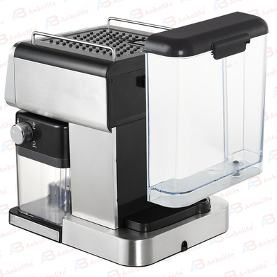 Anbo Digital Professional Espresso Coffee Machine with Milk tank Multifunctional Latte Flat White Cappuccino Cafetera De Expreso