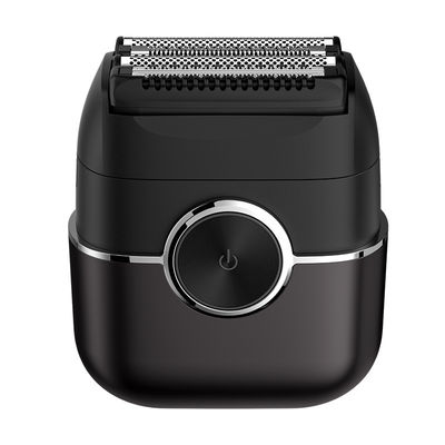 Tragbarer Mini-Elektrorasierer für Herren mit 4-Klingen-Magnet-Schwebesystem und 100 Minuten Arbeitszeit, betrieben von einem 300mAh Akku