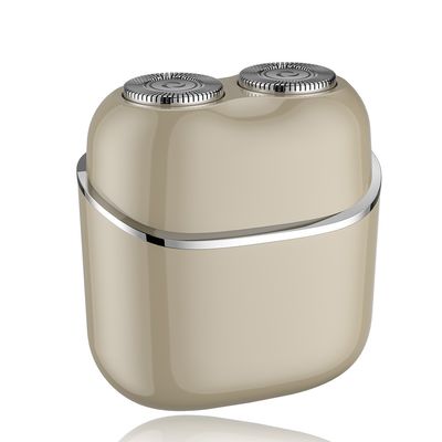 Tragbare Mini-Doppelkopf-Elektrische Rasierer vollständig waschbar mit magnetischem schwimmendem Design für Männer