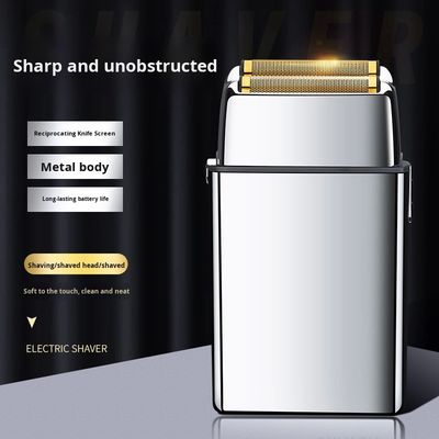 ANBOLIFE USB Elektrischer Rasierer mit IPX4 Wasserdichtigkeit, 600mAh Akku und 90 Minuten Betriebszeit für Körper und Gesicht