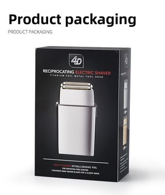 ANBOLIFE USB Elektrischer Rasierer mit IPX4 Wasserdichtigkeit, 600mAh Akku und 90 Minuten Betriebszeit für Körper und Gesicht