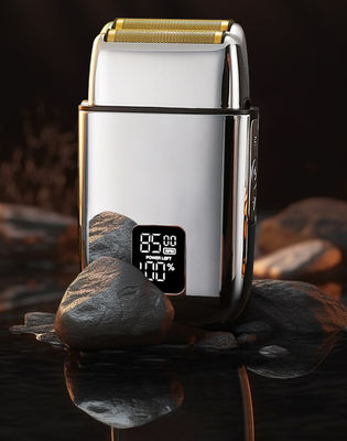 ANBOLIFE Retro Metall Wiederaufladbarer Körperrasierer mit IPX5 Wasserdichtigkeit, 90 Minuten Betriebszeit und 600mAh Akku