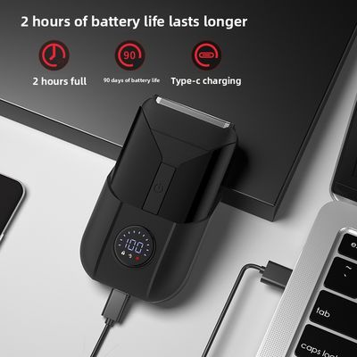 5V Power Twin Blade Elektro Rasierer mit Kunststoffgehäuse für das Rasieren von Männern