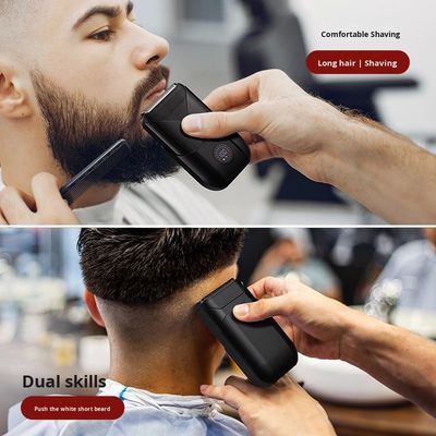5V Power Twin Blade Elektro Rasierer mit Kunststoffgehäuse für das Rasieren von Männern