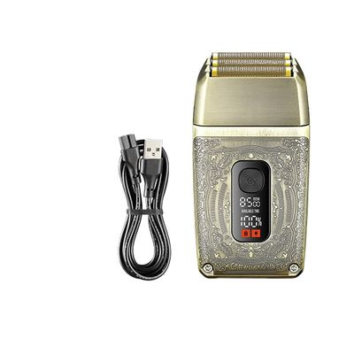 USB-betriebene elektrische Rasierer mit Retro-Design 1200mAh Batterie und 1-3h schnelles Laden für Männer