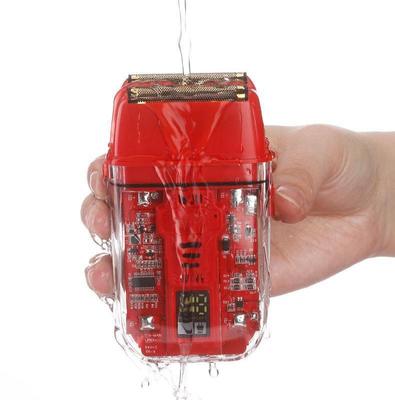 Professioneller Elektrorasierer mit 600 mAh Li-Ion-Akku, 1,5 Stunden Ladezeit und IPX4 Wasserdichtigkeit für Gesichts- und Körperanwendung von Männern