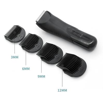 Schnurloser Body Groomer für Männer mit 600 mAh Batterie 61 ̊90 min Laufzeit und 6500 Rpm Motor für eine reibungslose Pflege