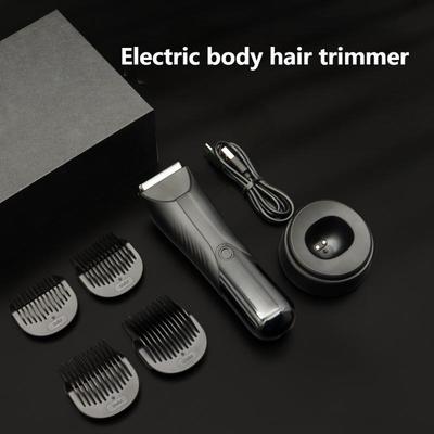Schnurloser Body Groomer für Männer mit 600 mAh Batterie 61 ̊90 min Laufzeit und 6500 Rpm Motor für eine reibungslose Pflege