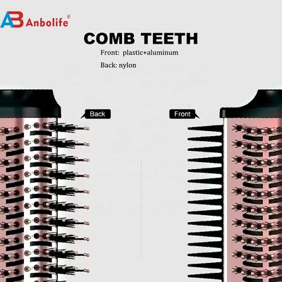 2-in-1-Titan-Haarbürstenstyling mit 1200 W-Leistung 3 Temperaturstufen und 2 Geschwindigkeitseinstellungen für ein einfaches Haarstyling