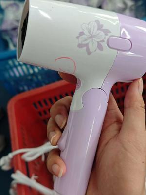 ANBOLIFE Professioneller Haartrockner mit 2 Geschwindigkeitsstufen 220-240V, faltbarer Reise-Haartrockner