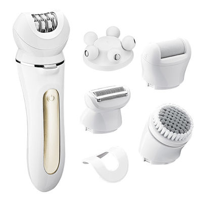 5 in 1 wasserdicht IPX6 Epilator mit 600 mAh Batterie für Gesichts- und Körperpflege-Kit