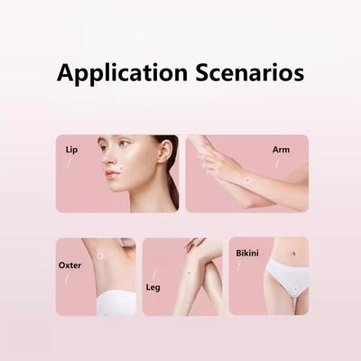 2-in-1 Elektrischer Rasierer für Damen mit 90 Minuten Arbeitszeit und 400mAh Akku - Ganzkörper-Doppelkopf-Trimmer