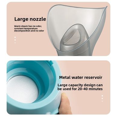 Hydratisierender Nano-Gesichtsdampfer mit 150 ml Wasserbehälter und 50 Watt Leistung für den Heimgebrauch