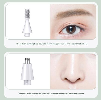 6-in-1- Multifunktionales Frauen-Rasierer-Epilator-Set mit 1200mAh-Batterie Edelstahlklinge und kostenlosen Ersatzteilen