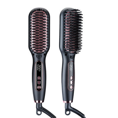 Mini-LCD-Display Elektrischer Haarkamm mit 42W Leistung und 10 Temperaturstufen für Dual-Purpose-Styling