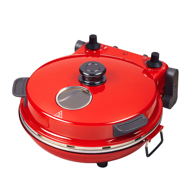 Warmverkauf rund Multifunktions-Fahrzeug zum Heimgebrauch Pizza-Pfanne und Outdoor-Portable elektrische Pizza-Macher