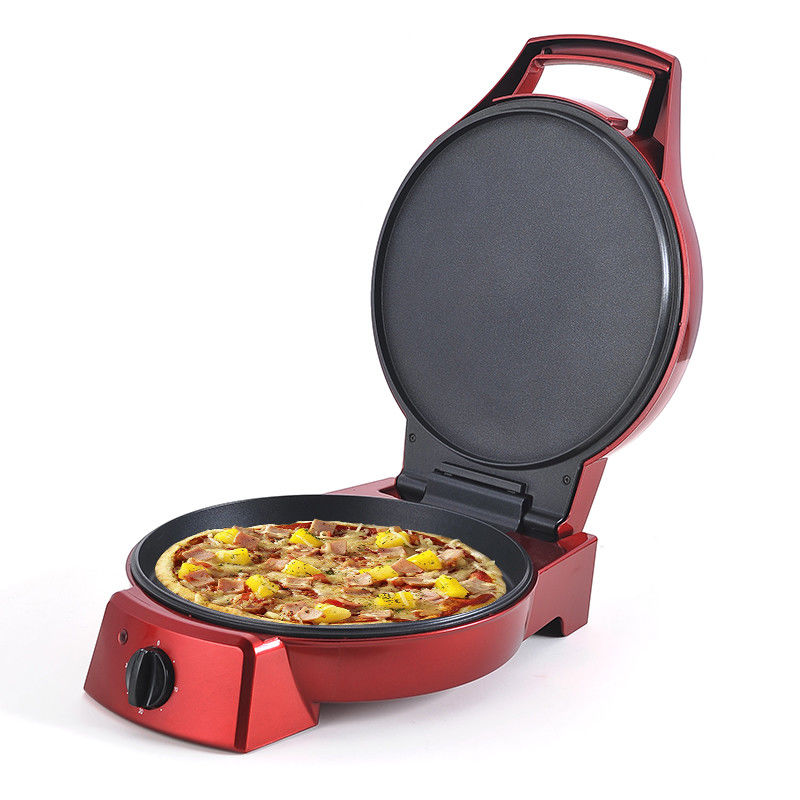 Anbolife 12&quot; elektrische Pizza-Maschine 1400w Multi-Funktion elektrische Mini-Pizza-Maschine Pizza-Maschine
