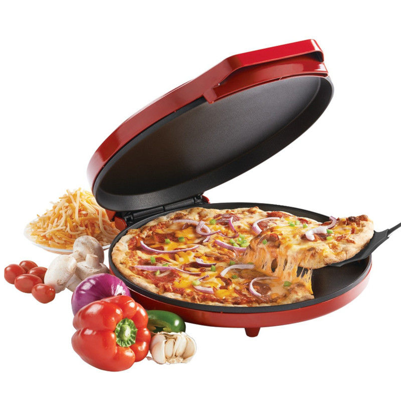 Rundes, nicht klebendes, hartes, anodisiertes Beschichtungsmaterial Elektro-Pizza-Pfanne DIY-Lebensmittel-Ofen Aluminiumlegierung-Pizza-Pfanne von hoher Qualität