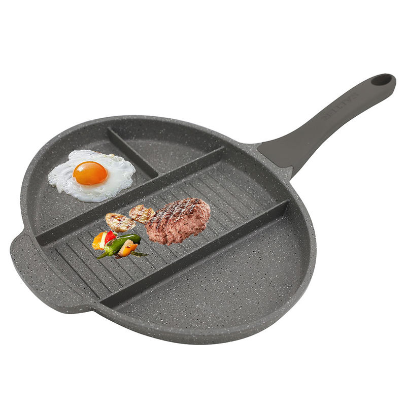 Kleine Küche Elektrische Pressengrill 5 4 3 In 1 Geteilte Bratpfanne Grill