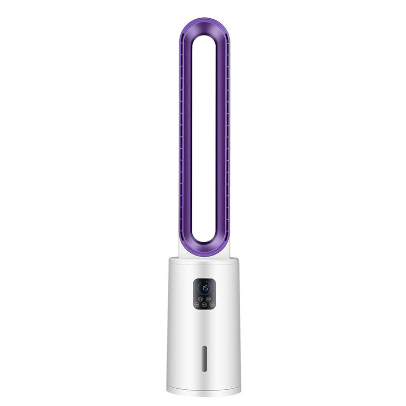 OEM ODM Hochgeschwindigkeits-Smart-Floor-Standing-Tower-Ventilator Digitaler blattloser elektrischer Ventilator