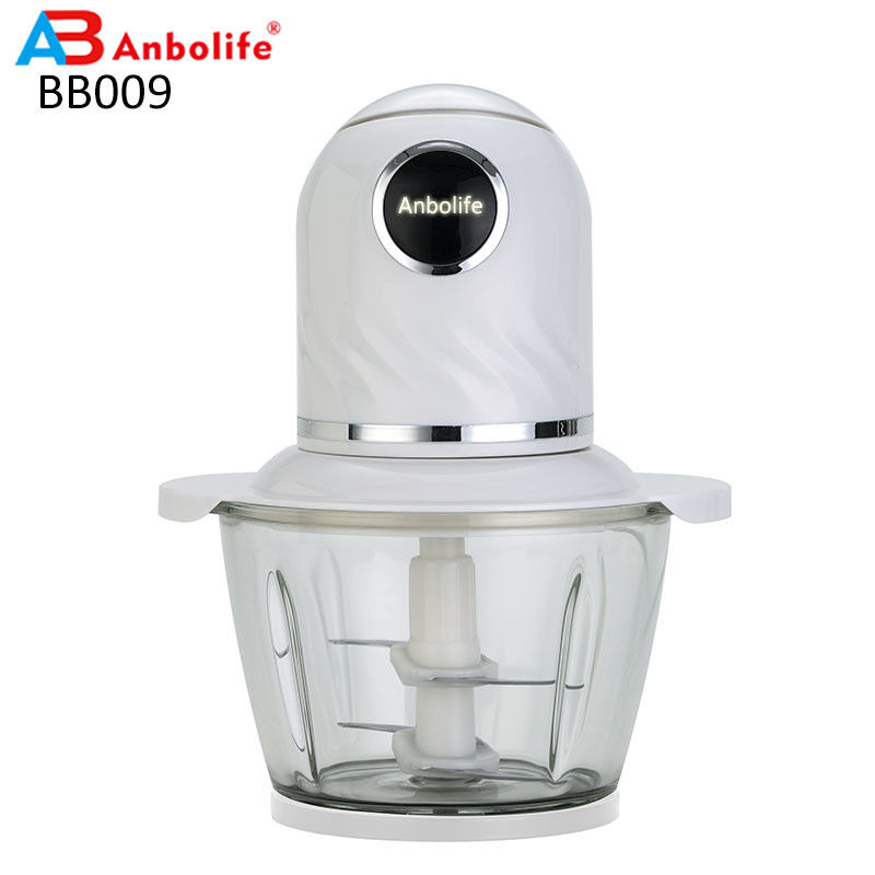 Nahrungsmittelmischer Portable 0,8L Edelstahl für Fleisch Gemüse Obst und Nüsse