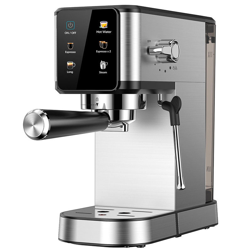Digitale Heimthermoblock Heizung Expresso Kaffeemaschine Automatische Dampfmaschine Tragbare intelligente italienische Espresso Kaffeemaschine