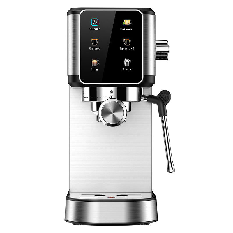 Thermoblock-Heizung Digitale Home-Expresso-Kaffeemaschine Automatische Dampfmaschine Tragbare intelligente italienische Espresso-Kaffeemaschine