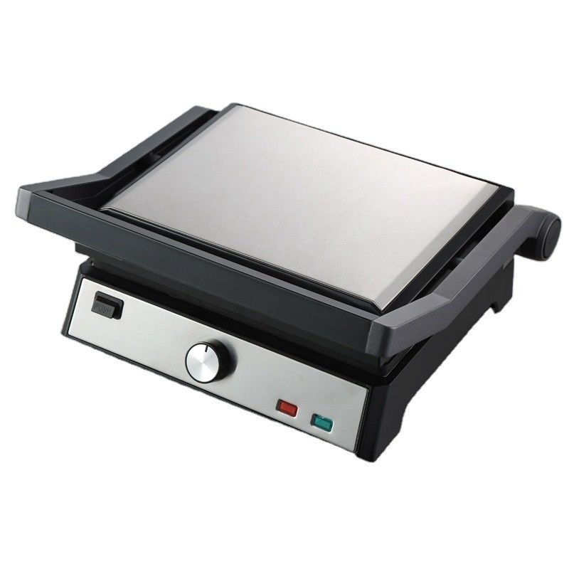 2000 Watt elektrische digitale Großkontakt-Grill ohne Rauch Grill Hausgerät zum Kochen Trennbarer 4/6 Scheiben Panini Maker