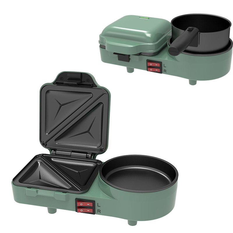 ANBOLIFE 1500W Rauchloser Elektrischer Raclette-Grill mit Antihaftplatten