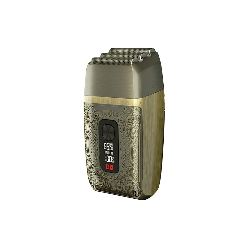 USB-betriebene elektrische Rasierer mit Retro-Design 1200mAh Batterie und 1-3h schnelles Laden für Männer