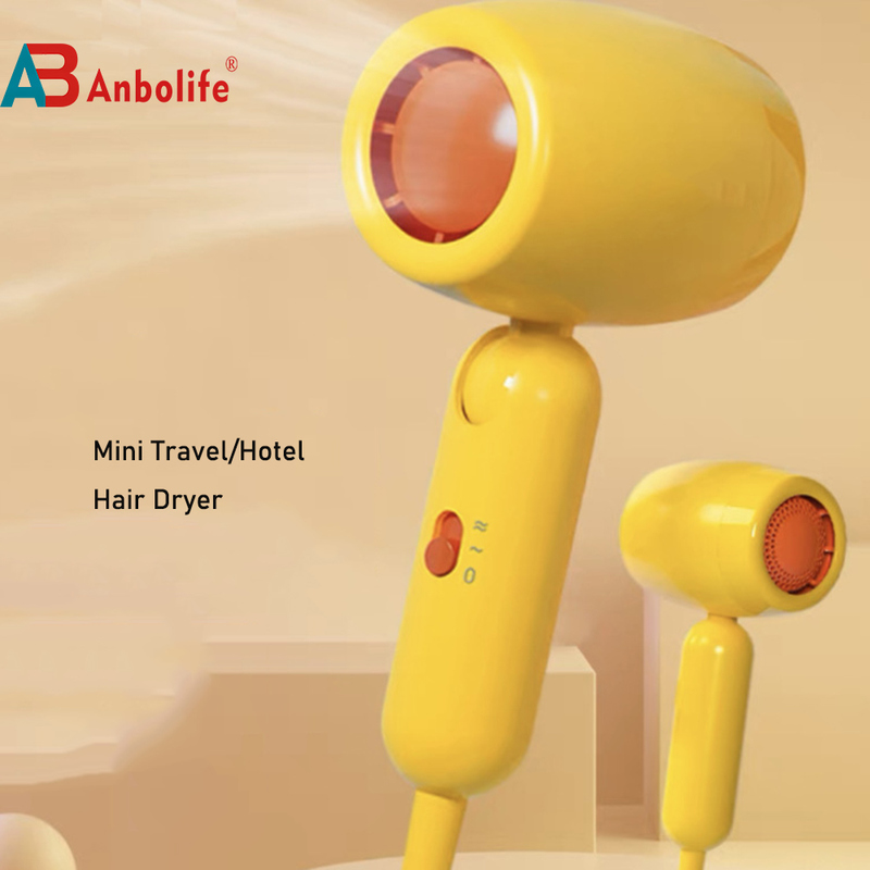 600W 220-240V Haartrockner mit 2 Geschwindigkeitsstufen und Ionenfunktion für schnelles Trocknen