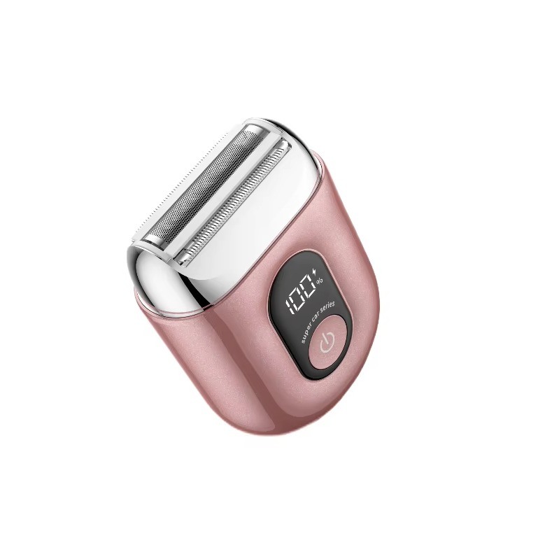 Lady elektrische Rasierer mit Digital Display wiederaufladbar 450mAh IPX6 wasserdicht Körper Trimmer für 90 Minuten Laufzeit