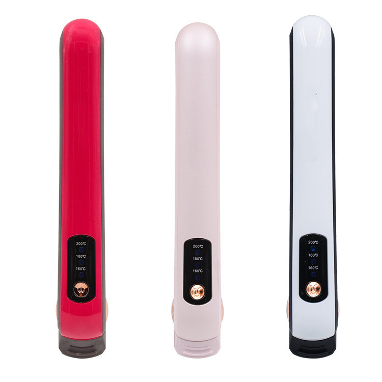 Kompakte Haarkurbelstange mit Temperaturbereich von 160 bis 200 °C und 1-Jahresgarantie